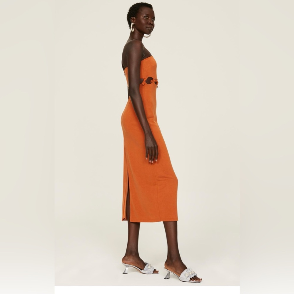 Third Form Tie-Down Strapless Midi, Size 8 - image 3